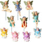Jetec 10 Pieces Garden Miniatures Fairies Mini Garden Figurine Fairies Decor for Fairy Outdoor Garden Yard Home Decoration (Lovely Fairy)...