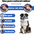 Puppy Chew Toy for Teething, Set of 2 Cooling Puppy Toys Made from Natural Teething Rubber, Cleans Teeth and Promotes Oral Health, Fit with Treats...