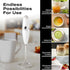 Bean Envy Milk Frother Handheld for Coffee - Electric Hand Blender, Mini Drink Mixer Whisk & Coffee Foamer Wand with Stand for Lattes, Cappuccino,...