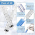 10ml/cc Plastic Syringe - Individually Sealed Measuring Syringe - Ideal for Scientific Labs & Pet Feeding - Luer Slip Tip for Refilling & Measurin...