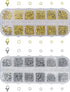 1720pcs Jump Rings for Jewelry Making Kit with Jump Rings and Lobster Clasps?Gold & Silver Open Jump Rings for Necklace and Jewelry Repair?Jewelry...