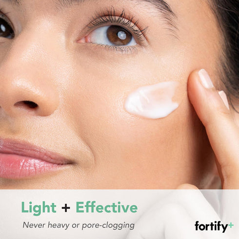 Fortify Natural Skincare - Eye Cream - De-Puffing + Protecting | Helps Protect, Hydrate, & Refresh | Clean Beauty | Made in Korea - 30ML...