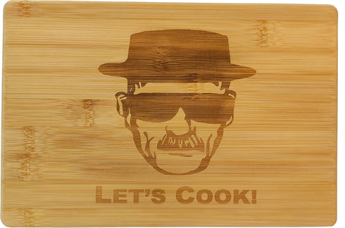 Engraved Bamboo Wood Cutting Board Funny Gift for Fathers Day Birthday Christmas One Size...