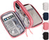 Electronic Organizer Travel USB Cable Accessories Bag/Case,Waterproof for Power Bank,Charging Cords,Chargers,Mouse ,Earphones Flash Drive......