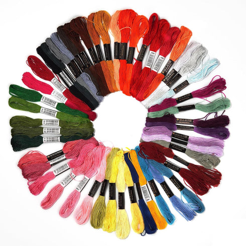 Friendship Bracelet String 36 Rainbow Color Skeins, Embroidery Floss Cross Stitch Embroidery Thread Floss Bracelet Making Yarn, Craft Floss......