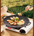 YIKANGHENG Thin Korean Grill Pan, 9 Inch Iron with Non-stick Coating Baking Tray on Heating Stove for Home, Party Travel and Outdoor (9 inch)...
