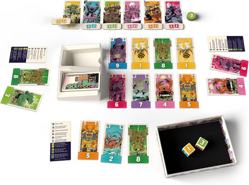 Repos Production Pikit Board Game - Steal and Block Opponents in This Dice Rolling & Card Claiming Strategy Game, Fun Family Game for Kids & Adult...