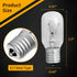 UP2WIN Light Bulbs Compatible with GE Microwave Oven - WB36X10003 Microwave Light Bulb Lamp Compatible with GE Whirlpool Maytag Frigidaire Kenmore...