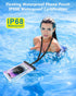 Floating Waterproof Phone Pouch, IPX68 Waterproof Phone Case with Lanyard for iPhone 15 14 13 12 Pro Max Samsung S24 S23 S22 S21 FE, Up to 7" Phon...