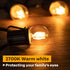 3 Watt Dimmable Low Wattage LED Bulbs Equivalent to 25 Watt Light Bulbs,E26 Standard Base G40 Small Globe Light Bulbs,2200K Warm Light for Bedroom...