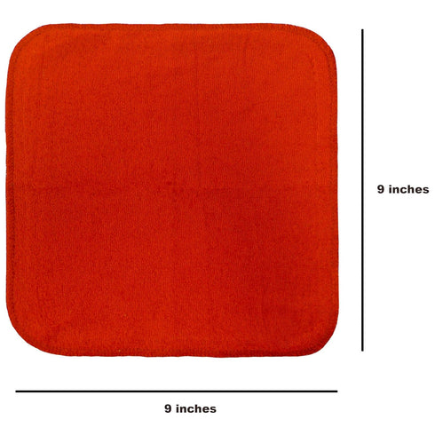 Neat Solutions Solid Knit Terry Washcloth Set, Multi-color, 12-Count...