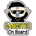 GEEKBEAR Baby on Board Car Sticker - Character Design, Reflective, Weather-Resistant (27. Hiphop Baby)...