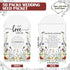 Fumete 50 Pcs Let Love Grow Seed Packets Wedding Favor for Guests Bulk Seed Envelope Kraft Bag with Window Flower Resealable Seed Storage Packets ...
