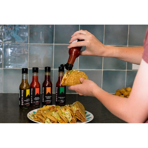 Spicy Pilsner by Sauce Boss - Ignite Your Tastebuds with the Bold Heat of our Crafted Pilsner-Infused Hot Sauce!...