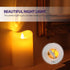 Novelty Place Flickering LED Candles, Lifelike Swinging Flame Battery Powered Realistic Flameless LED Candle - Warm White...