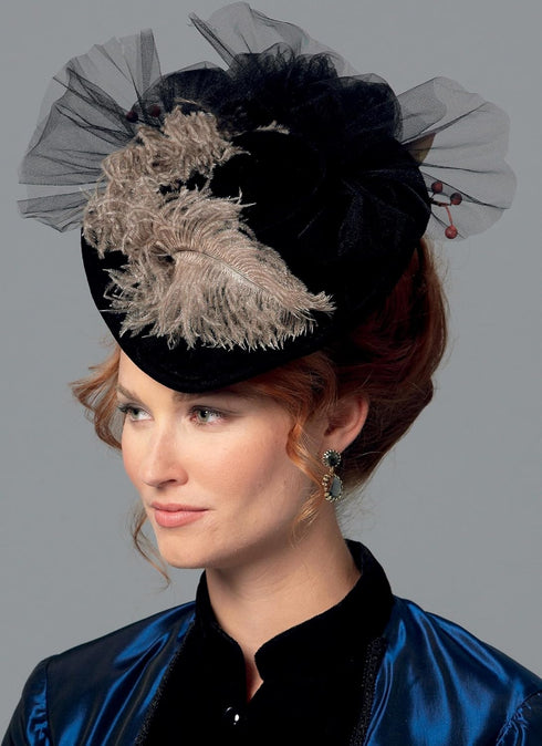 Butterick B6397 Pattern 6397 OS,Misses Hats, One Size...