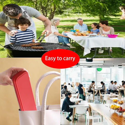 Reusable Utensils set with Case, Portable Wheat Straw Cutlery Set, BPA-Free and Eco-friendly Knife Spoon Fork, Travel Utensils for Office, Dorm, a...