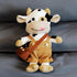 Cow Plush Toy, 12 Inch Soft Stuffed Animal, Children's Plush Toy Doll...