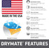 Drymate XL Dish Drying Mat, Oversized (19”x24”), Low-Profile, Super Absorbent, Quick Dry Fabric, Waterproof & Slip-Resistant, for Kitchen Counter,...