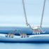 Hicarer Dinosaur Jewelry Set, 3 Pieces Dinosaur Pendant Necklace and 3 Pairs Dinosaur Earrings...