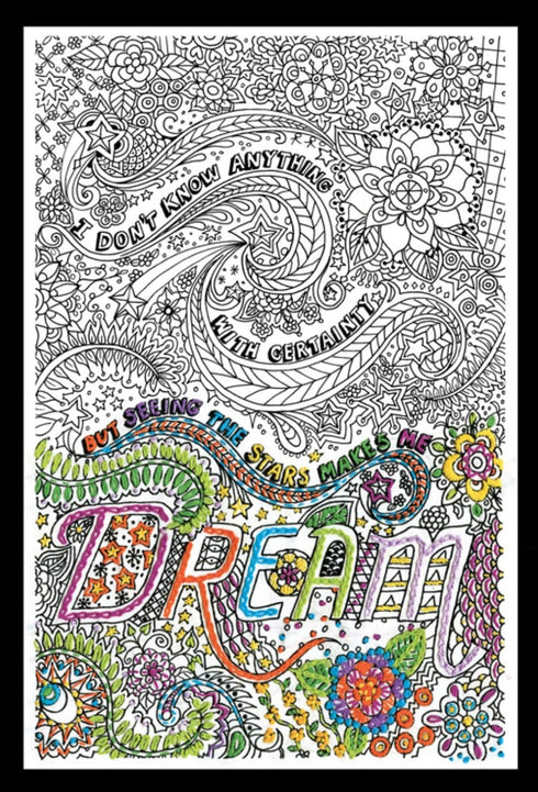 Design Works Crafts 4004 Dream 10" x 16" Zenbroidery Kit, Multicolor...