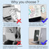 DK177 Magnetic Phone Holder, Laptop or Desktop Monitor Side Mount Phone Holder, Slim Portable Foldable Computer Expansion Bracket Compatible with ...
