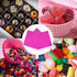 100PCS Foil Candy Wrappers, 4 x 4 Inch Candy Wrappers, Rose Foil Candy Wrapper for Chocolate Bar Wrappers for DIY Candies, Chocolate, Cake (Rose)...