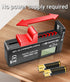 Battery Tester,LCD Display Household Batteries Tester for AAA,aa,c,d,9v,1.5V Button Cell,Lithium Battery Checker...
