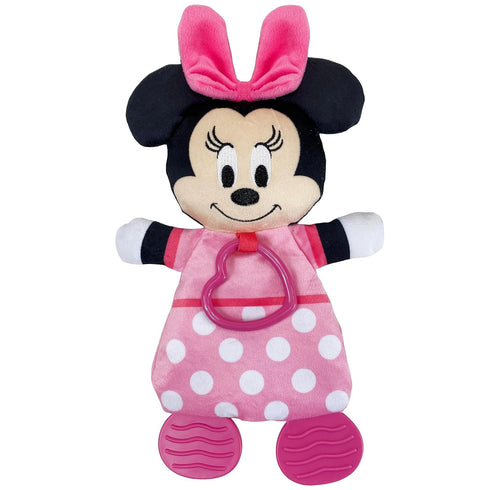 Kids Preferred Disney Baby Minnie Mouse Plush and Sensory Crinkle Teether Toys for Newborn Baby Boys and Girls 10 inches...