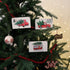 Rustic Red Truck Christmas Ornaments Set of 6,Farmhouse Enamel Hanging Signs for Christmas Tree Decorations Home Holiday Decor...