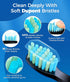 Sonic Electric Toothbrush for Adults, Power Electric Toothbrush with 8 Brush Heads, Travel Case, 40000 VPM Deep Clean 5 Modes, Rechargeable Toothb...