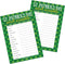 DISTINCTIVS St. Patrick's Day Word Scramble Classroom Party Game - 25 Player Cards...