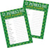 DISTINCTIVS St. Patrick's Day Word Scramble Classroom Party Game - 25 Player Cards...