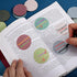 Juome Transparent Sticky Notes, 400Pcs Morandi Cute Round Clear Sticky Tabs, Translucent Book Markers Page Flags Stickers, Bible Journaling Access...