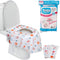 Toilet Seat Covers Disposable (6 Pack, Sports) - XL Waterproof Toilet Cover for Toddlers, Kids & Adults - Portable & Individually Wrapped for Trav...