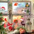 24 Pcs Christmas Stencils for Painting On Wood, Small Christmas Stencils Reusable Snowflake Santa Claus Christmas Tree Drawing Painting Stencils f...