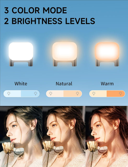 42" Selfie Stick Tripod with Fill Light Extendable Phone Tripod Stand All-in-1 Selfie Stick Travel Tripod with Detachable Remote & Phone Holder Ce...