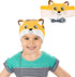CozyPhones Kids Headphones, Headband Earphones for Children Baby & Toddlers 1-3, Stretchy & Comfy Travel Accessories - Fox......