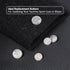 14 Pieces Silver Metal Blazer Button Set 23mm 18mm Blazer Buttons Men Metal Suit Buttons for Men Silver Buttons for Blazer,Suits,Sport Coat,Unifor...