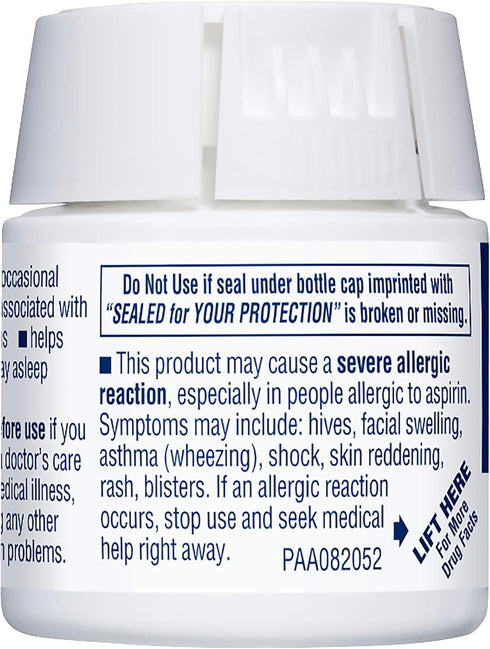 Advil PM (20 Count) Pain Reliever/Nighttime Sleep Aid Coated Caplet, 200mg Ibuprofen, 38mg Diphenhydramine...