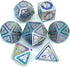 Metal DND Dice Set for Dungeons and Dragons Role Playing Games Tabletop Die (Model D Color C)...