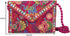 Craft Trade Clutch Bags for Women - Rajasthani Hand Embroidered Mini Crossbody Bag Women's Cluches for Wedding Party Gifts...