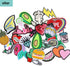60pcs Random Assorted Styles Embroidered Iron on Patches, DIY Sew Applique Repair Patch Iron on/Sew on Patches for Backpacks,Pants,Clothes,Jeans,J...
