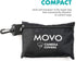 Movo CRC11 Camera Rain Coat Rain Cover for DSLR Cameras and Mirrorless Cameras and Lens (Junior Size: 11" x 14.5")...