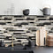 Livebor Peel and Stick Wallpaper Kitchen Backsplash Wallpaper 17.7inch x 118.1inch Tile Contact Paper Kitchen Wallpaper Peel and Stick Bathroom Wa...