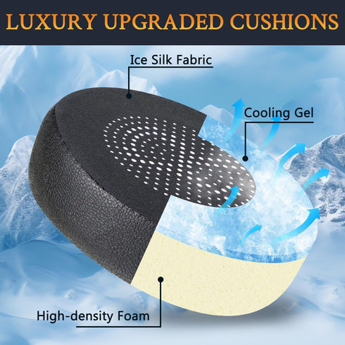 SOULWIT Replacement Ear Pads Cushions for Jabra Evolve 65/40/30/20 Headphones, Earpads for Jabra Evolve 65UC 65MS/ 40UC 40MS/ 30US 30II/ 20SE 20UC...