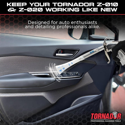 Tornador CT-101 Weighted Tube Assembly | OEM Replacement for Z-010 Classic & Z-014 Blow Out Tools | Boosts Suction & Cleaning Flow | Durable, Easy...