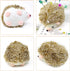 Honbay Furry Hedgehog Shape Pin Cushion Fabric Pin Holder for Sewing or DIY Crafts (Brown)...