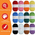 Yarn for Crocheting Knitting Yarn 12 Skein Multicolor......