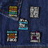 Positive Quotes Brooch Badge Protect Animal Theme Brooch Creative Brooch Colorful Letter Phrase Metal Badge Drip Oil Hard Enamel Pin Fashion Cloth...